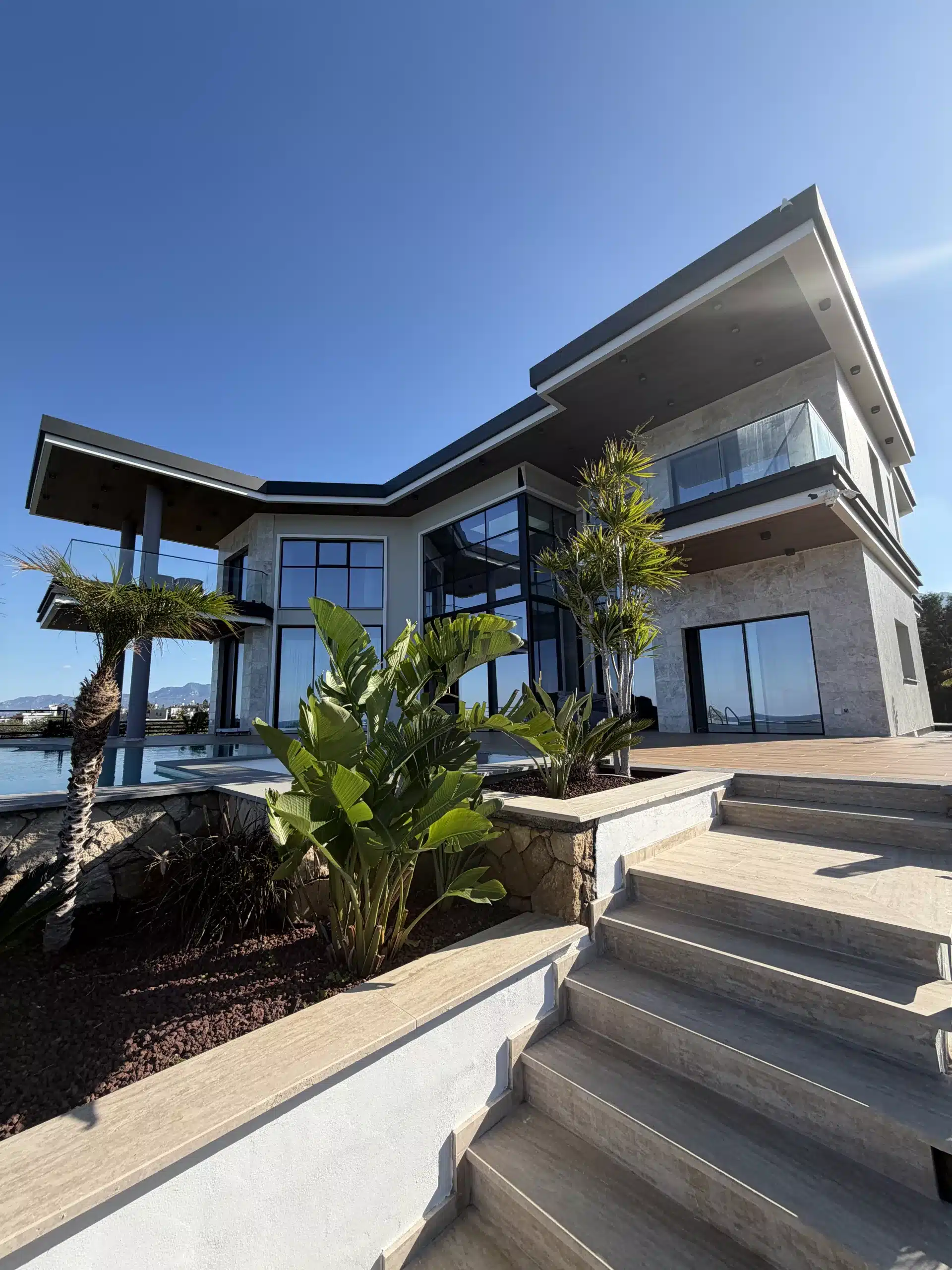 Luxusvilla In Nordzypern mit Meerblick